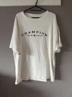 Champion ホワイト Tシャツ Mサイズ