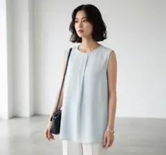 G9634*theory luxe セオリーリュクス☆ノースリーブ☆カットソー.