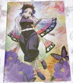 鬼滅の刃 柱稽古編 ティザービジュアル クリアファイル 胡蝶しのぶ