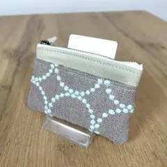 ⁎*༚様 ミナペルホネン/tambourineタンバリンベージュ/革ベージュスマ