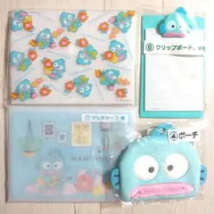 ハンギョドン　一番くじ　クリップボード＆メモ　マルチケース　ポーチ　ハンギョドン