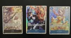 ONEPIECE カードゲーム 神の島の冒険 ナミ サボ　レベッカ SR