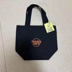 USA大人気トレーダージョーズハロウィン限定ミニトート黒