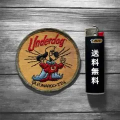 【送料無料❗️レアオフィシャル品‼️】70s ビンテージ アンダードッグ ワッペン