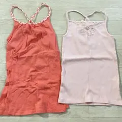 GapKids ノースリーブタンクトップ 130cm 2枚セット
