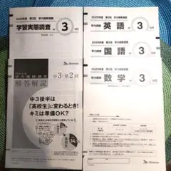 2026年最新】ベネッセ 学力推移調査 中3の人気アイテム - メルカリ