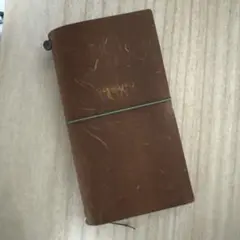 トラベラーズノート　カバーのみ　キャメル