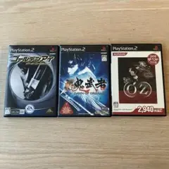 【3点セット 】PS2 ゴールデンアイ 鬼武者 OZ
