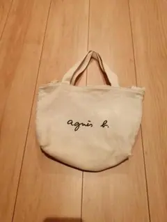agnès b. VOYAGE　アニエスベーボヤージュ　アイボリートートバッグ
