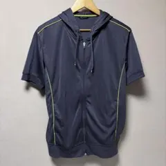 ユニクロ 半袖ジャージ フード付き