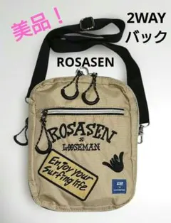 ROSASEN 2WAYバック ショルダーバック＆ポーチ ルーズマンコラボのサムネイル