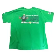 10s adidas バックプリントTシャツ　フットボール　古着8Saのサムネイル