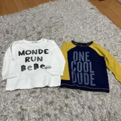 ベビートップス 2枚セット