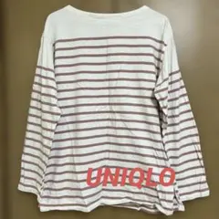 UNIQLO ストライプ 長袖Tシャツ L