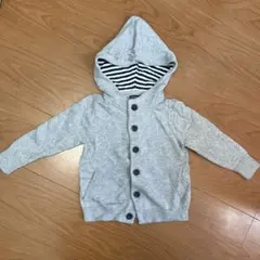 babyGap フード付きカーディガン 90サイズ グレー