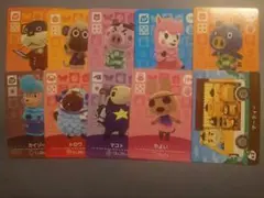 どうぶつの森 amiiboカード 10枚 サンリオ
