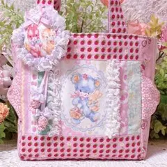 +。:ஐ⋆*♡・ハローベイビー❤️春色トートバッグ&チャームஐ⋆*♡・:·*♪