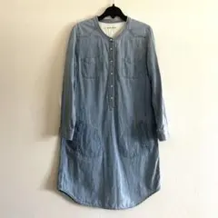 【お値下げ】グリーンレーベルリラクシング　デニムワンピ