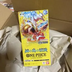 未開封テープ付き　神の島の冒険　ボックス　ワンピースカード