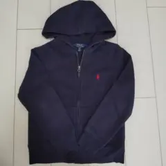 Polo Ralph Lauren ネイビー フルジップパーカー