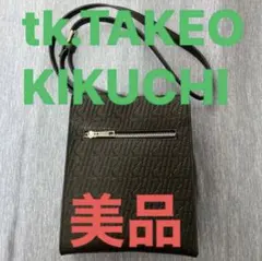 tk.TAKEO KIKUCHI ショルダーバッグ　ブラックのサムネイル