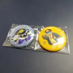 星のカービィ×阪急電車 刺繍缶バッジ デデデ大王 メタナイト