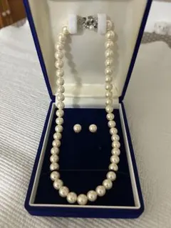 冠婚葬祭　パールネックレス　ピアス