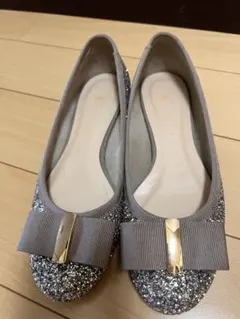 DIANA グリッター フラットシューズ バレエシューズのサムネイル