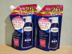 ロート製薬 デオコ 薬用ボディクレンズ 特大詰め替え 650mL×2袋のサムネイル