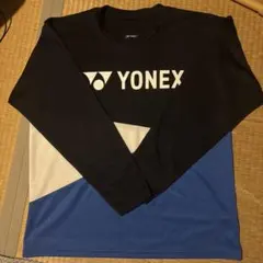 YONEX 長袖ウェア L ネイビー/ブルー