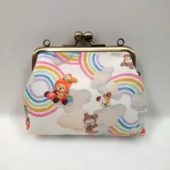 ハンドメイド がま口財布 ユキエモン アイシングキューブ - メルカリ