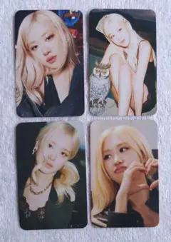 BLACKPINK ROSÉ（ロゼ） トレカ 韓国限定 4枚 No.415 - メルカリ