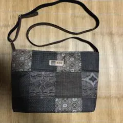 大島紬リメイクショルダーバッグ