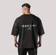TEAM LYFT 黒 TシャツS(JP-L)サイズ