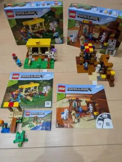 LEGO Minecraft 正規品　21171、21167、30432