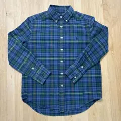 Ralph Lauren チェック柄 長袖シャツ M (子供用)