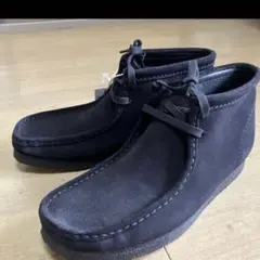 d*y様 クラークス ワラビーブーツ ブラック スウェード