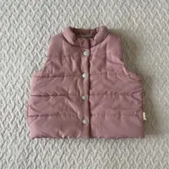 SIMPLE FREE ベビーベスト 80 ピンク