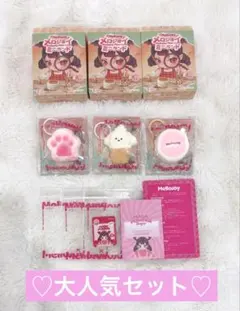 メロジョイ mellojoy スクイーズ　レインボー　チーズ　焼き餅　3点セット メロジョイ mellojoy スクイーズ レインボー チーズ 焼き餅 3点セット