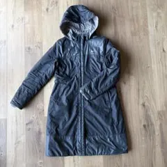 NIKE ナイキ レディース 中綿ロングコート ベンチコート XL ブラック