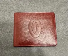 Cartier カルティエ レザー二つ折り財布のサムネイル