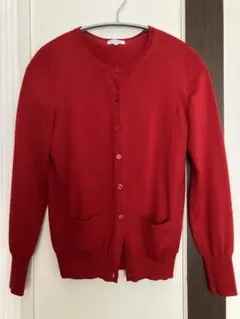 MACKINTOSH PHILOSOPHY 赤 カーディガン 38
