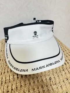 MARK＆LONA／マークアンドロナ】ゴルフ サンバイザー ドクロスタッズ