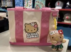 ハワイ限定 マーメイド日焼けキティー キーホルダー エコバッグ ABC