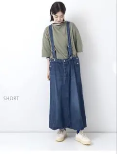 Veritecoeu r コットンヘンプ 半袖プルオーバー カーキ系のサムネイル