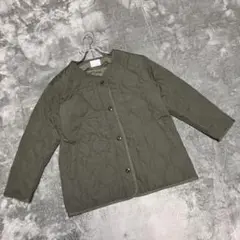 【Lutique】 （L） ブルゾン キルティング パイピング 波模様 秋冬