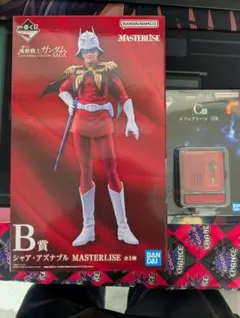 一番くじ 機動戦士ガンダム B賞 シャア・アズナブル、C賞 エフェク