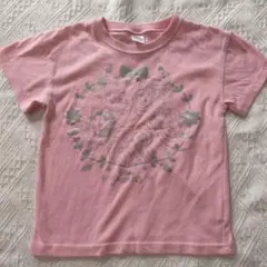 ディズニープリンセス Tシャツ 100サイズ ピンク