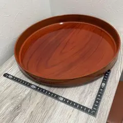 ☆丸盆☆木製☆トレー☆カフェトレー ☆おぼん☆天然木☆おしゃれ☆モダン☆茶道