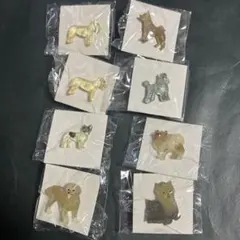 犬　ピンバッジ　ピンズ　8点セット